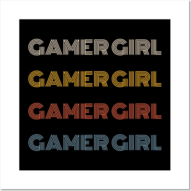 Gamer Girl Graphic Wall Art by AcesTeeShop